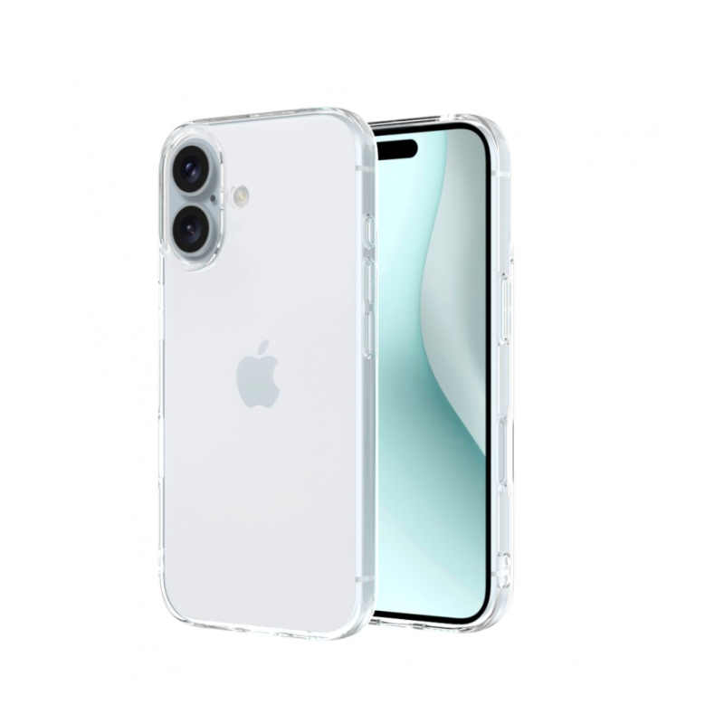 Capa iPhone 16 Silicone Transparente