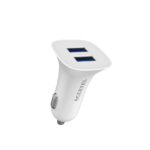 Carregador Isqueiro 2xUSB - 2.1A - Branco