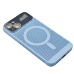 Capa iPhone 14 Magsafe Azul Claro