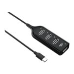 HUB USB-C 4 Portas USB2.0
