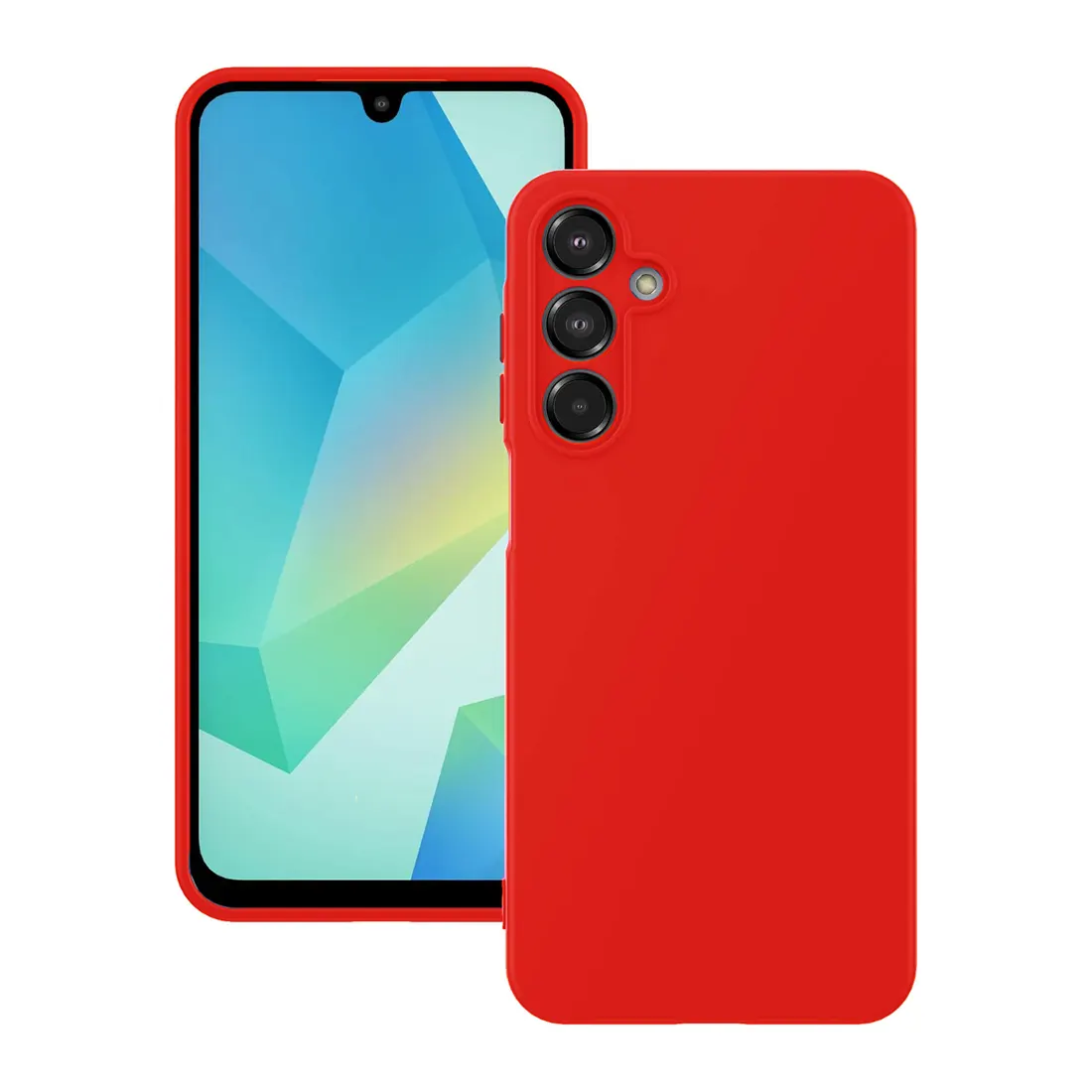 Galaxy-A16-Yellow-Silicone-case-front-and-back